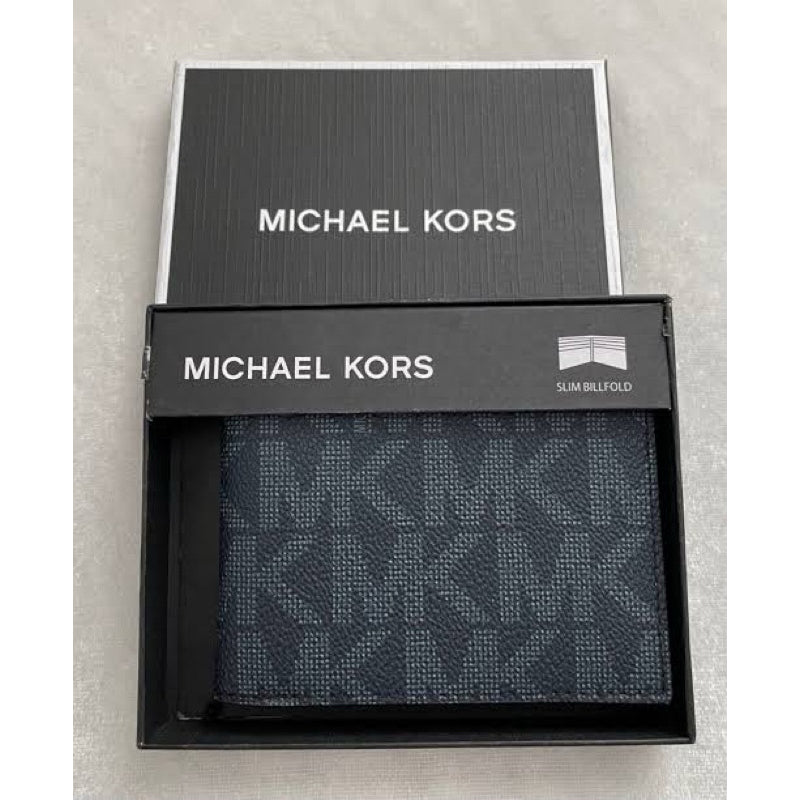 AUTHENTIC/ORIGINAL Michael K0rs MK Slim Bifold Wallet for Men