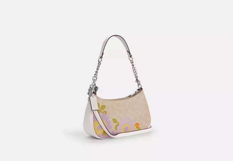ORIG & IMPORTED COACH Teri Shoulder Bag In Signature Canvas With Floral Print