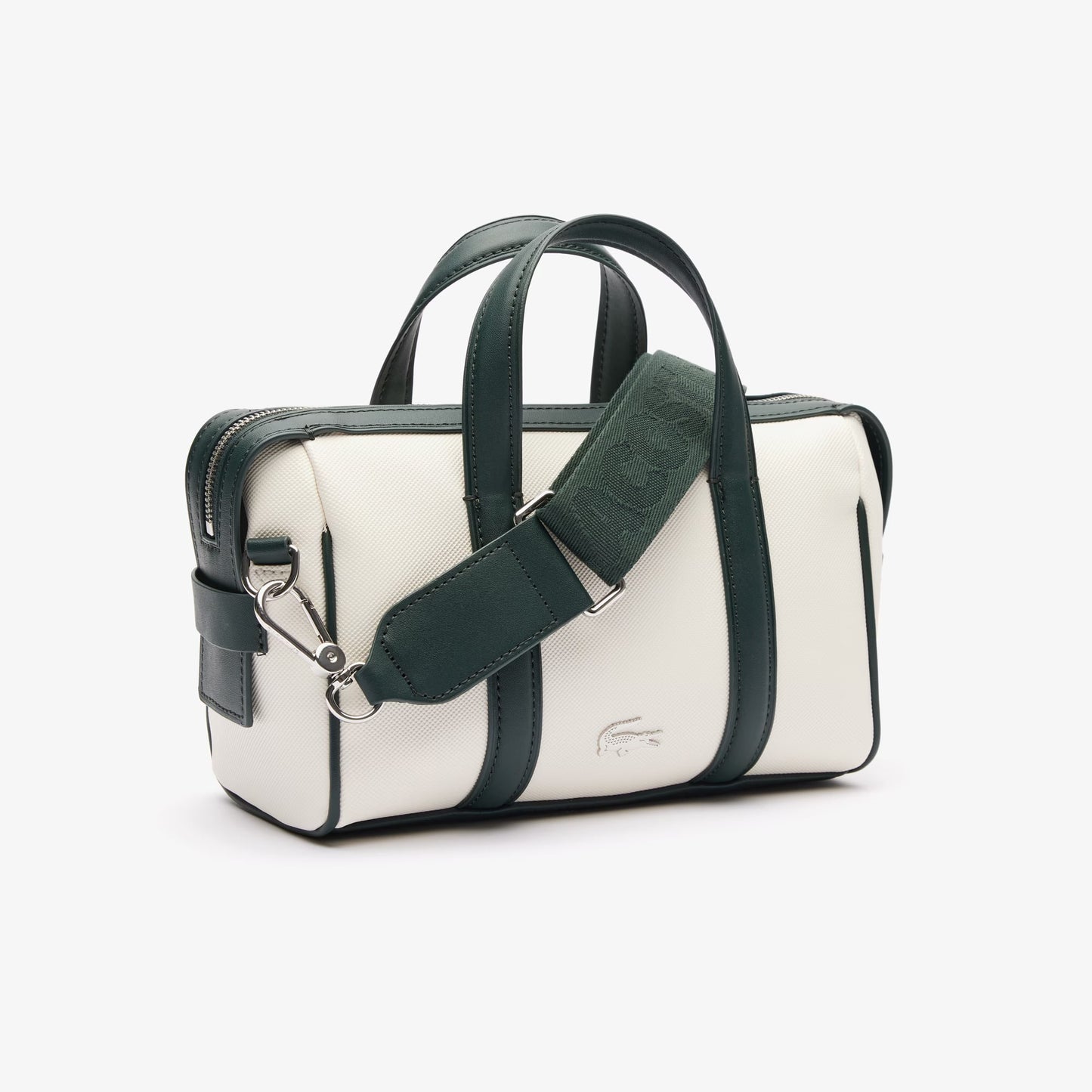 ORIG & IMPORTED Lacoste Small Nilly Petit Piqué Boston Bag