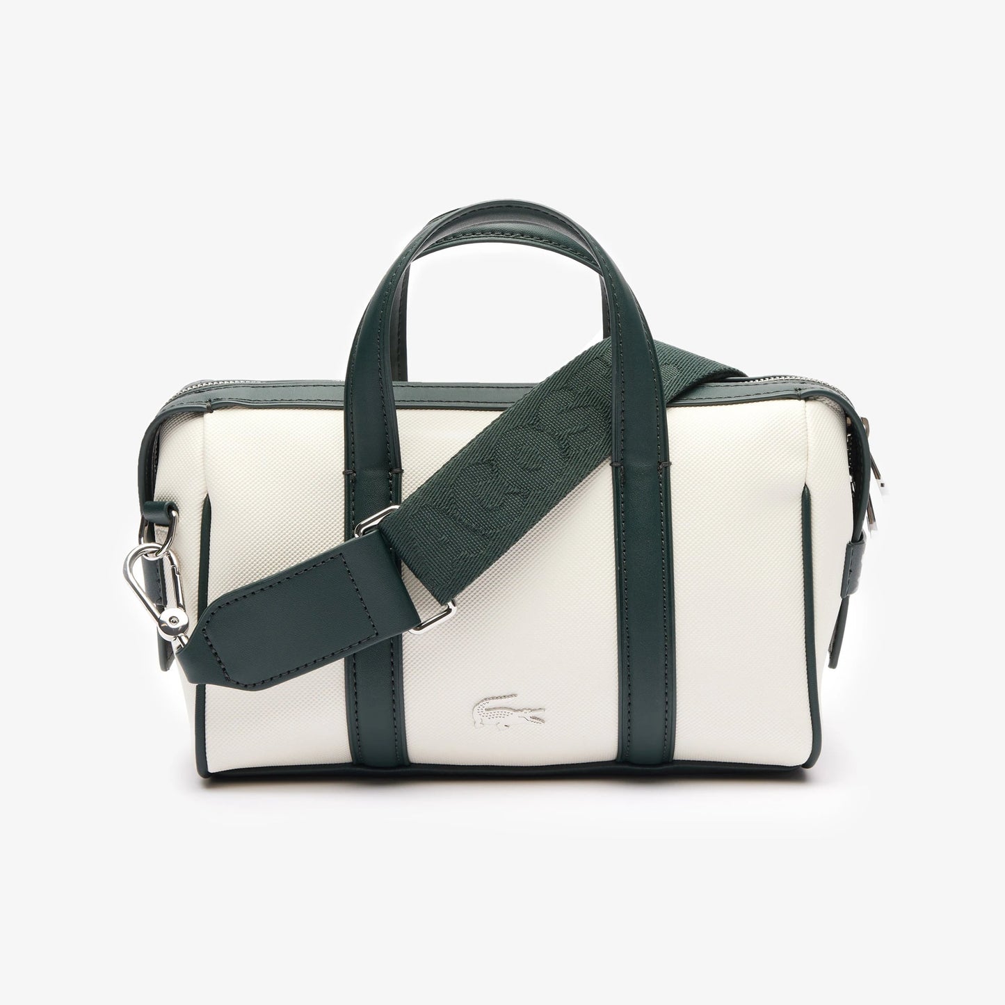 ORIG & IMPORTED Lacoste Small Nilly Petit Piqué Boston Bag