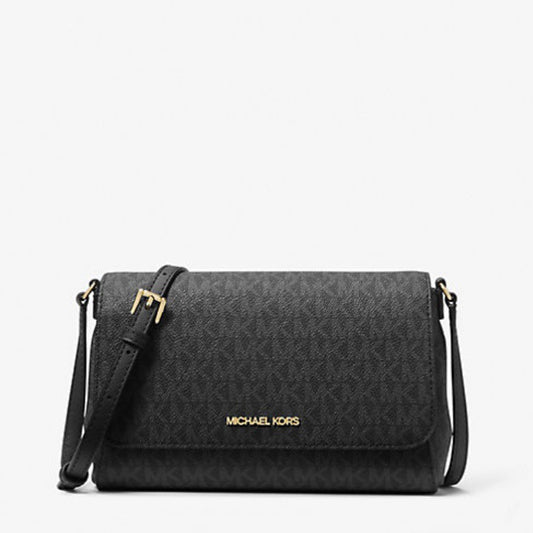 AUTHENTIC/ORIGINAL MICHAEL KORS MK Medium Logo Convertible Crossbody Bag