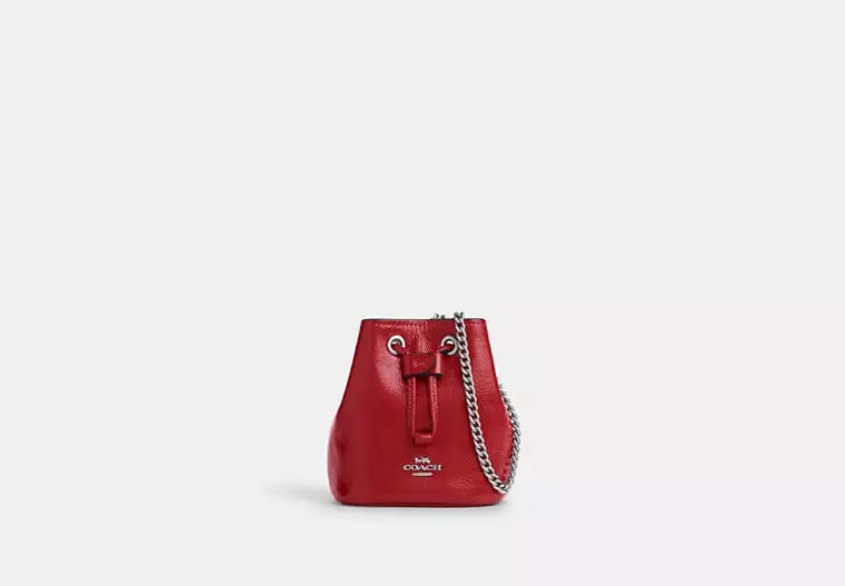 AUTHENTIC/ORIGINAL COACH Drawstring Wristlet