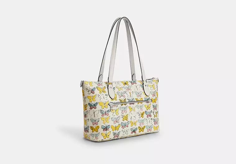 AUTHENTIC/ORIGINAL COACH Gallery Tote Bag With Butterfly Print