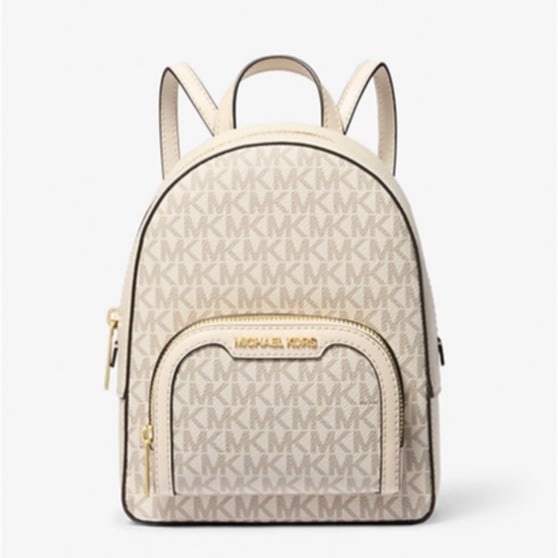 AUTHENTIC/ORIGINAL Michael Kors MK Jaycee Extra-Small Signature Logo Backpack