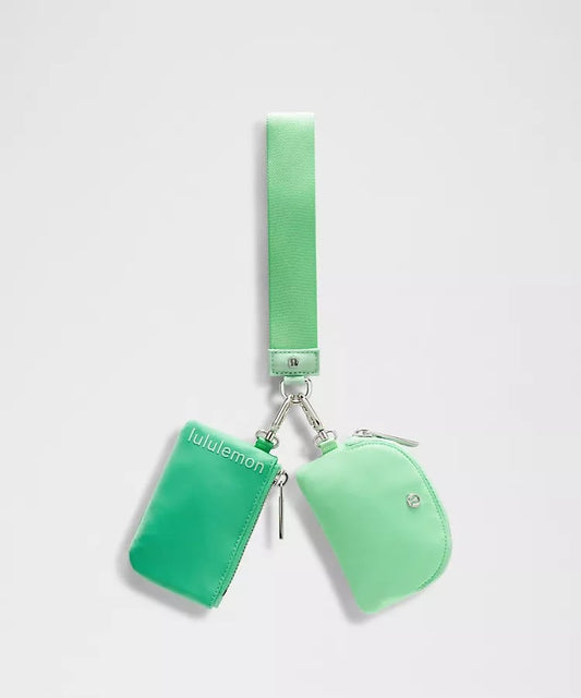 AUTHENTIC/ORIGINAL Lululemon Dual Pouch Wristlet