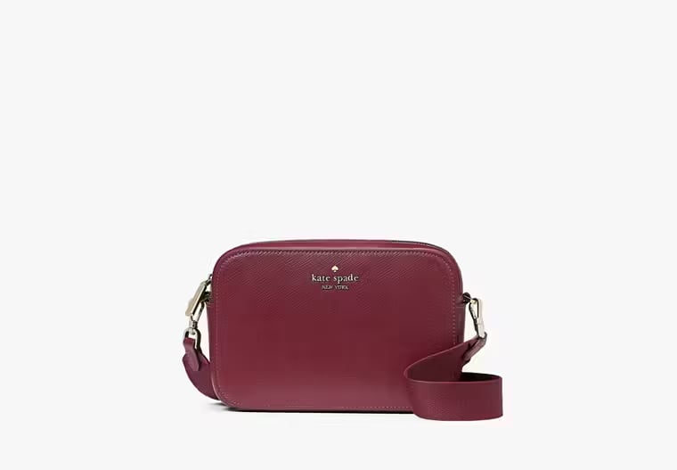 AUTHENTIC/ORIGINAL KATE SPADE KS Madison Camera Bag - Blackberry Preserves