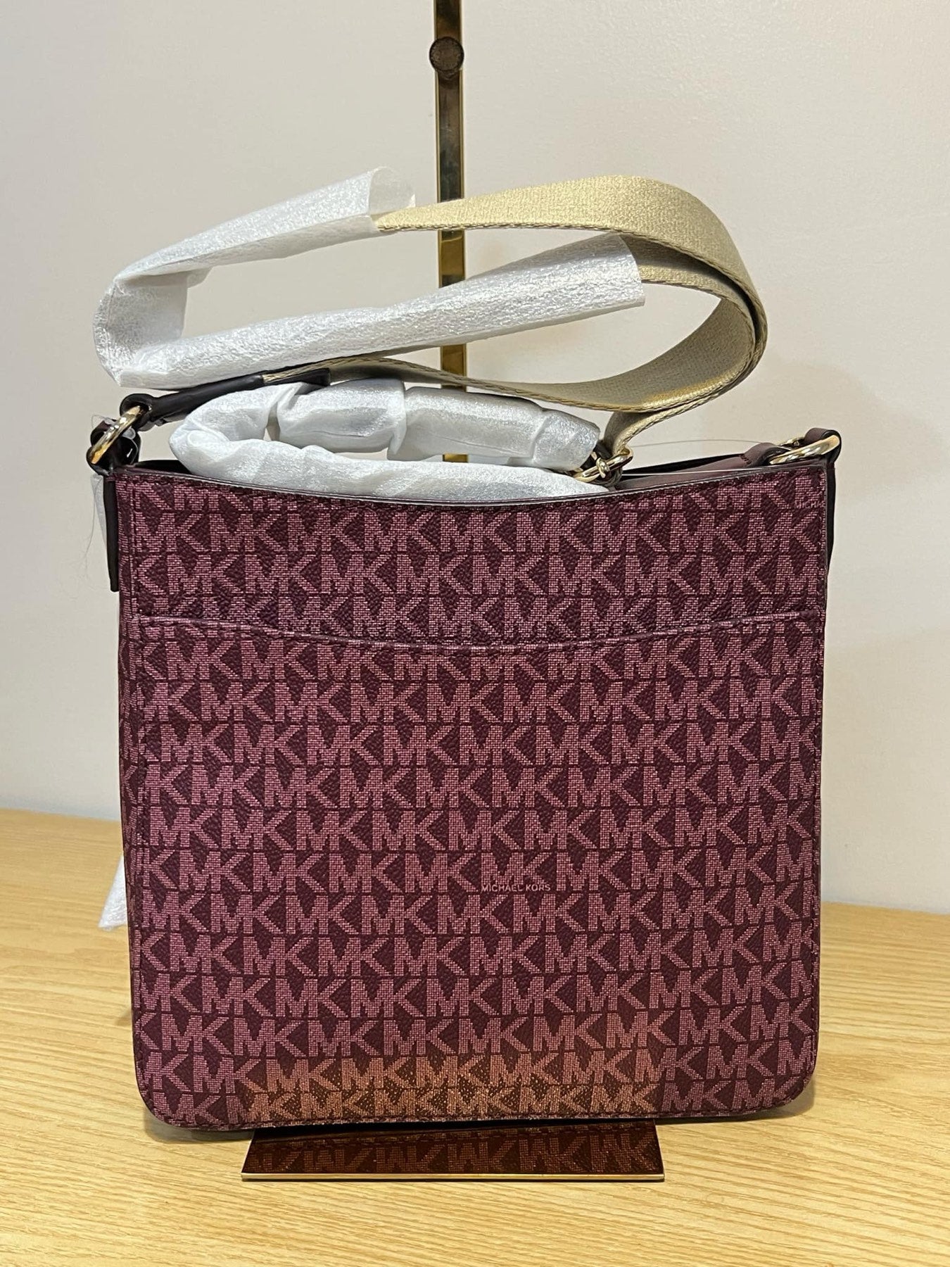 AUTHENTIC/ORIGINAL MK Jet Set Travel Small Messenger Crossbody Bag in Rogue Sombre Pink