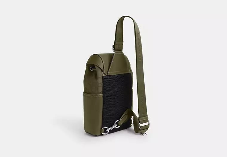 AUTHENTIC/ORIGINAL COACH Racer Pack In Signature Jacquard
