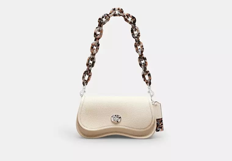 AUTHENTIC/ORIGINAL COACH Wavy Dinky Bag In Coachtopia Leather