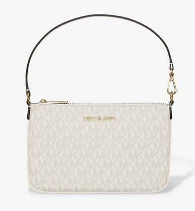 AUTHENTIC/ORIGINAL Michael Kors MK Jet Set Small Signature Logo Convertible Wristlet
