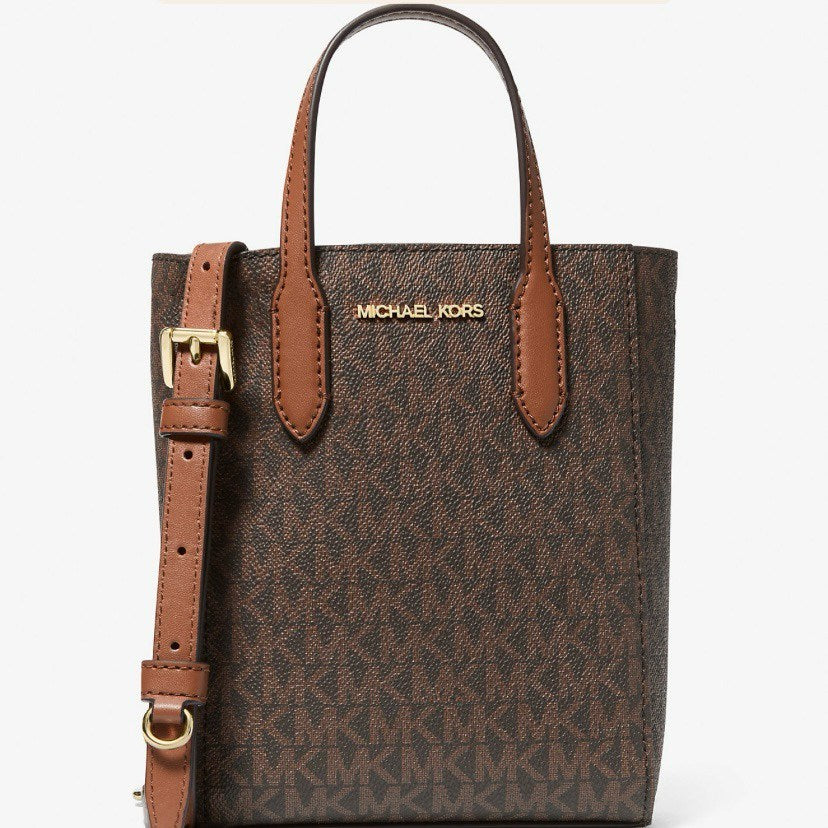 AUTHENTIC/ORIGINAL MICHEL KORS MK Vincent Extra-Small Logo Crossbody Bag With Card Case