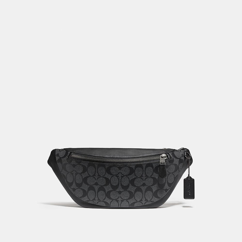 ORIG & IMPORTED Coach Warren Belt Bag In Signature Canvas