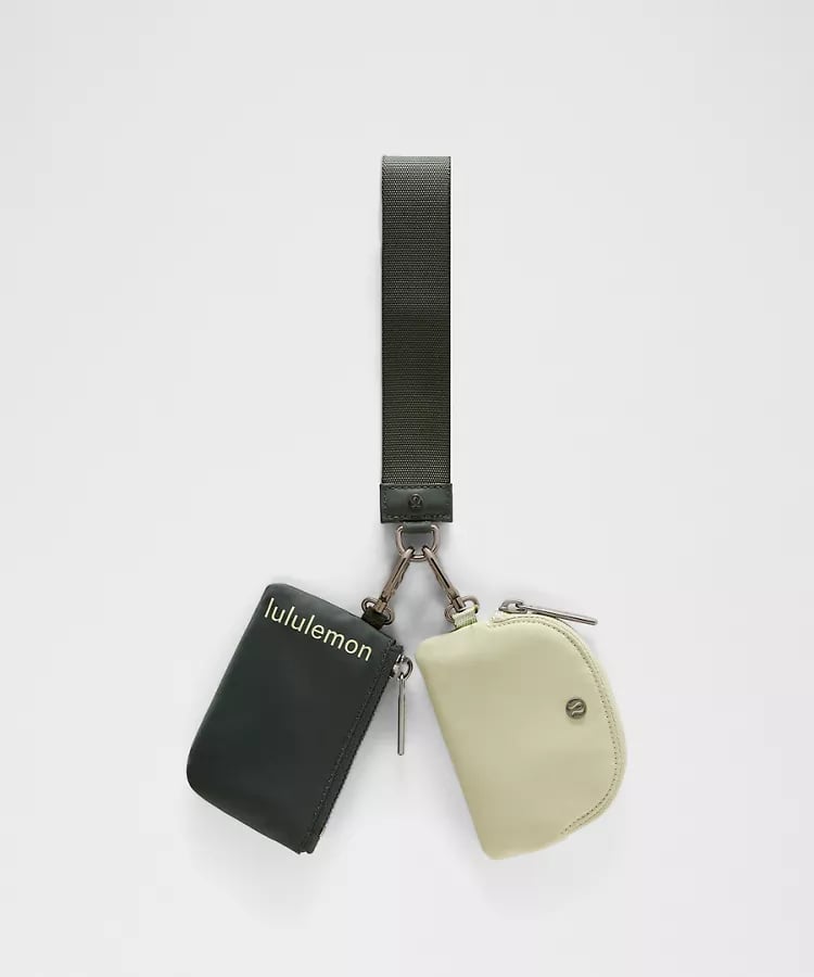 AUTHENTIC/ORIGINAL Lululemon Dual Pouch Wristlet