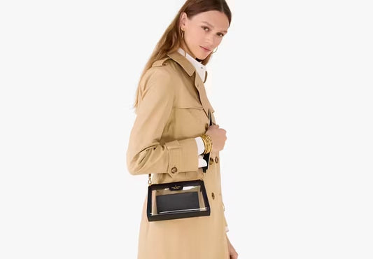 AUTHENTIC/ORIGINAL KATE SPADE KS Clare Clear Small Crossbody