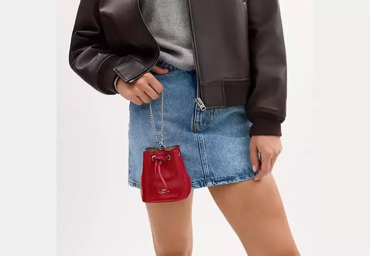 AUTHENTIC/ORIGINAL COACH Drawstring Wristlet