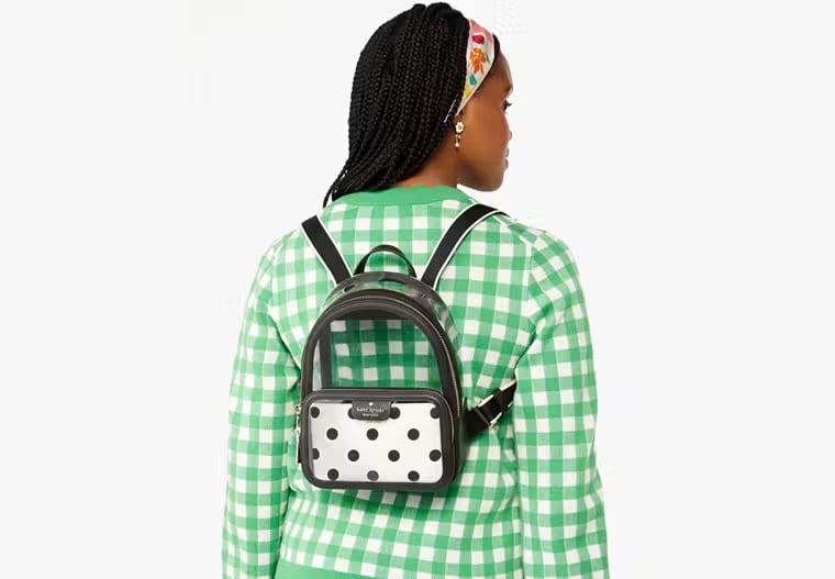 AUTHENTIC/ORIGINAL KATE SPADE KS Clare See Through Small Backpack