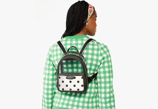 AUTHENTIC/ORIGINAL KATE SPADE KS Clare See Through Small Backpack