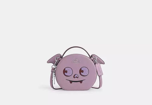 AUTHENTIC/ORIGINAL COACH Canteen Crossbody Bag With Halloween Bat