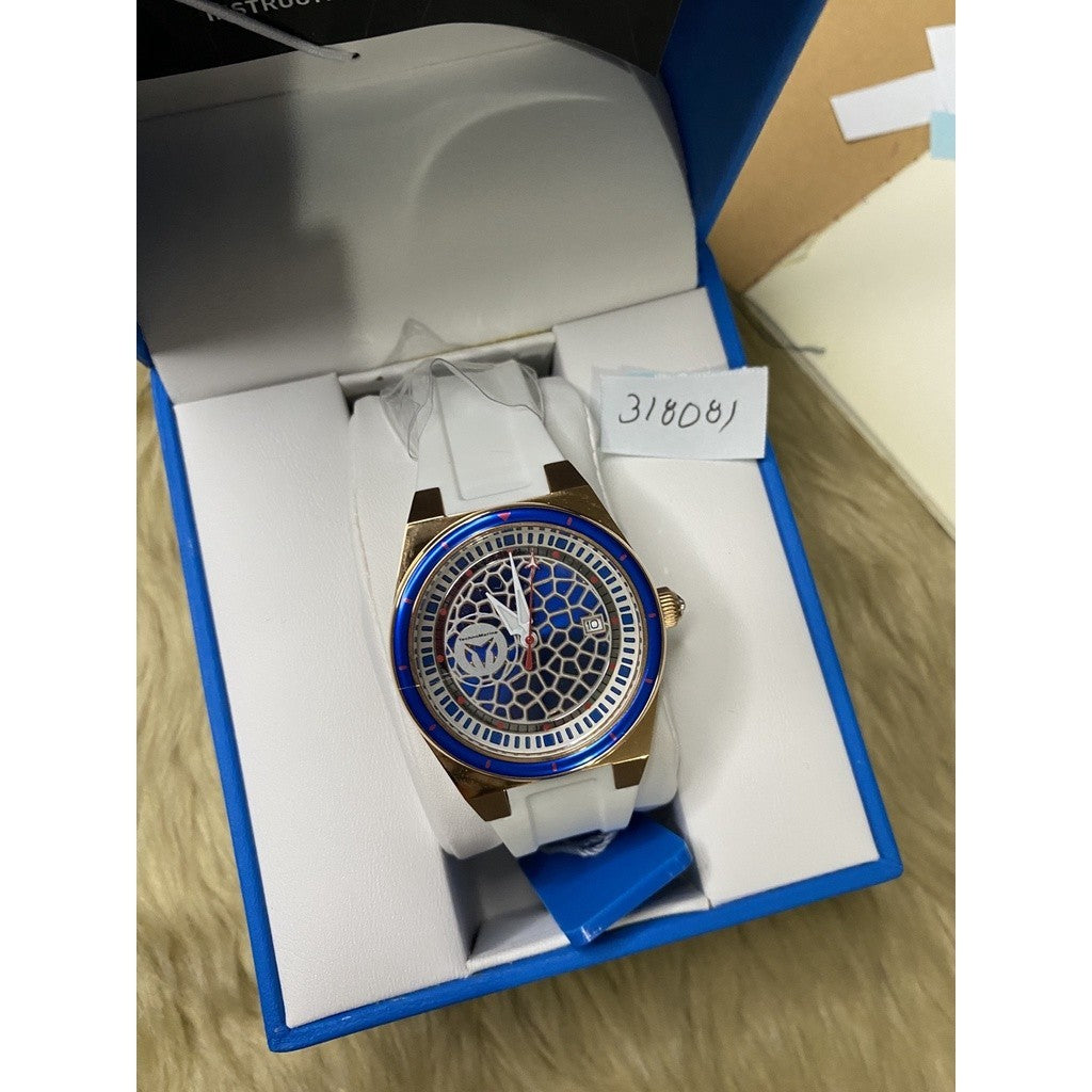 ORIG & IMPORTED TechnoMarine Technocell Easycell Women's Watch - 38mm, White (TM-318081)
