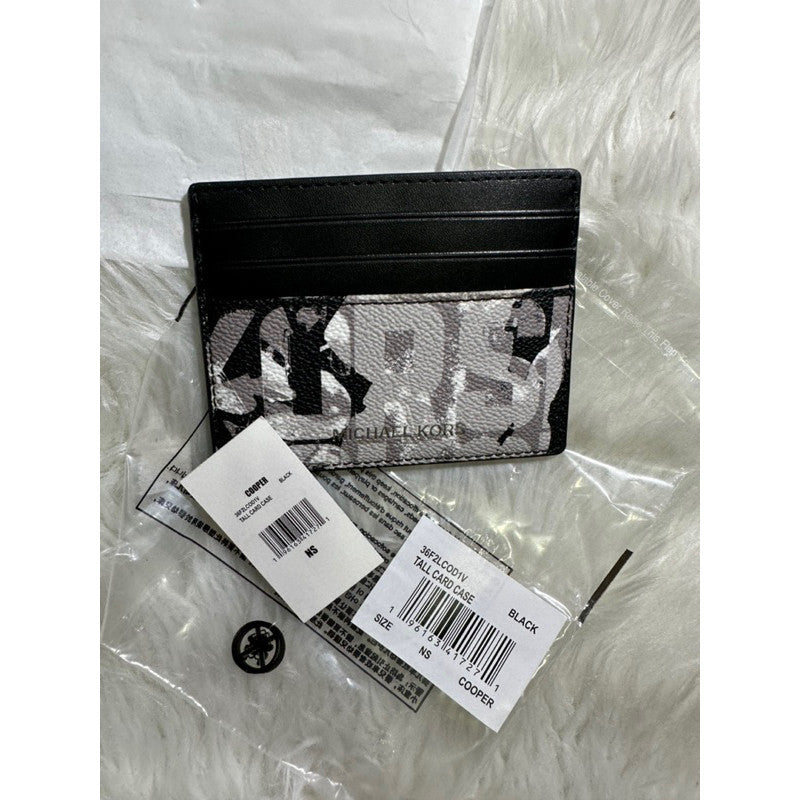 ORIG & IMPORTED MK Cooper Graphic Logo Tall Card Case Men's Wallet