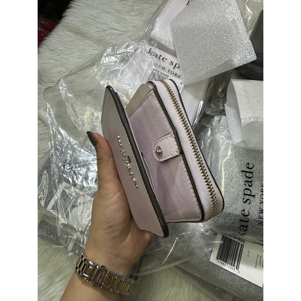 ORIG & IMPORTED KS Staci Small Zip Around Wallet Lavender/Purple