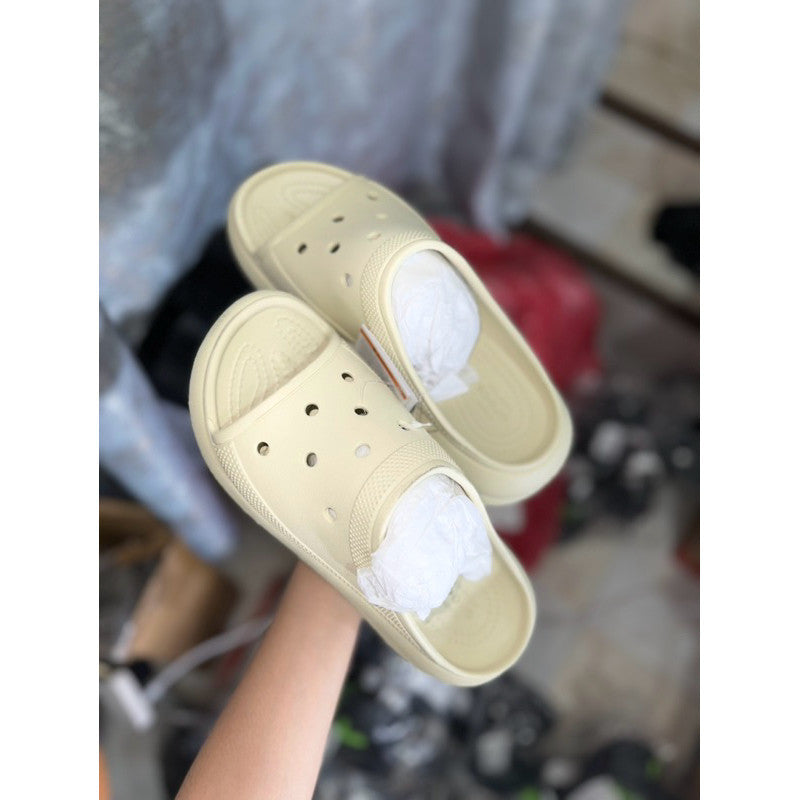 ORIG & IMPORTED CROCS CRUSH WOMEN SLIDES