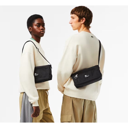 SALE! ❤️ ORIG & IMPORTED LCT Unisex Recycled Fiber Zipped Bag Black Brown Beige Unisex