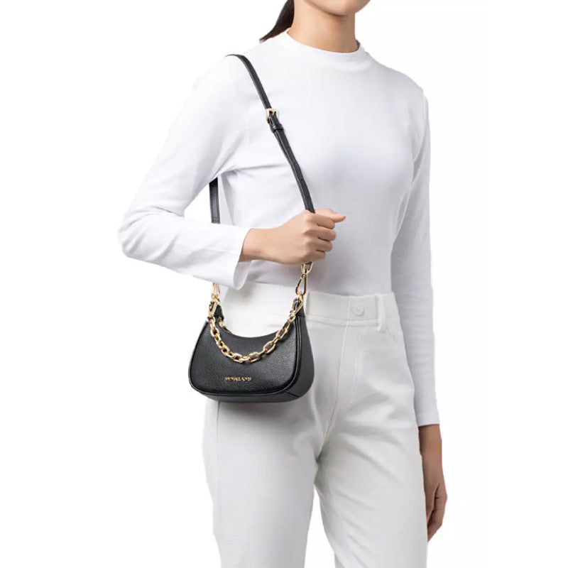 SALE! ❤️ ORIG & IMPORTED MK Cora Mini Zip Pouchette KiliKili Bag Black