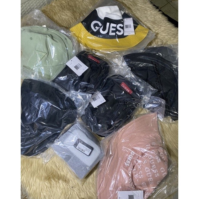 SALE! ❤️ AUTHENTIC Guess Logo Bucket Hat and Cap Nylon