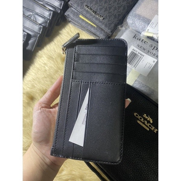 KS natalia large slim card holder wallet black - ORIG, US IMPORTED
