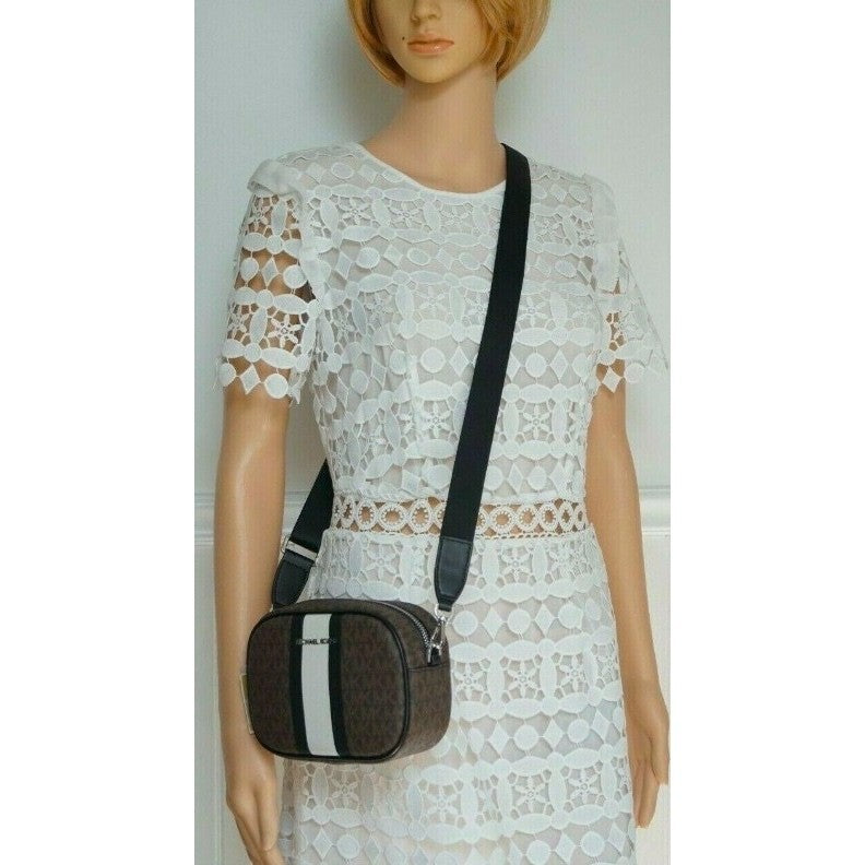 ORIG & IMPORTED MK Jet Set Oval Small Crossbody Bag Black