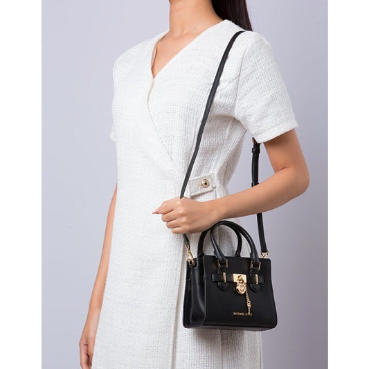 ORIG & IMPORTED MK Hamilton Saffiano Leather Mini Crossbody Bag