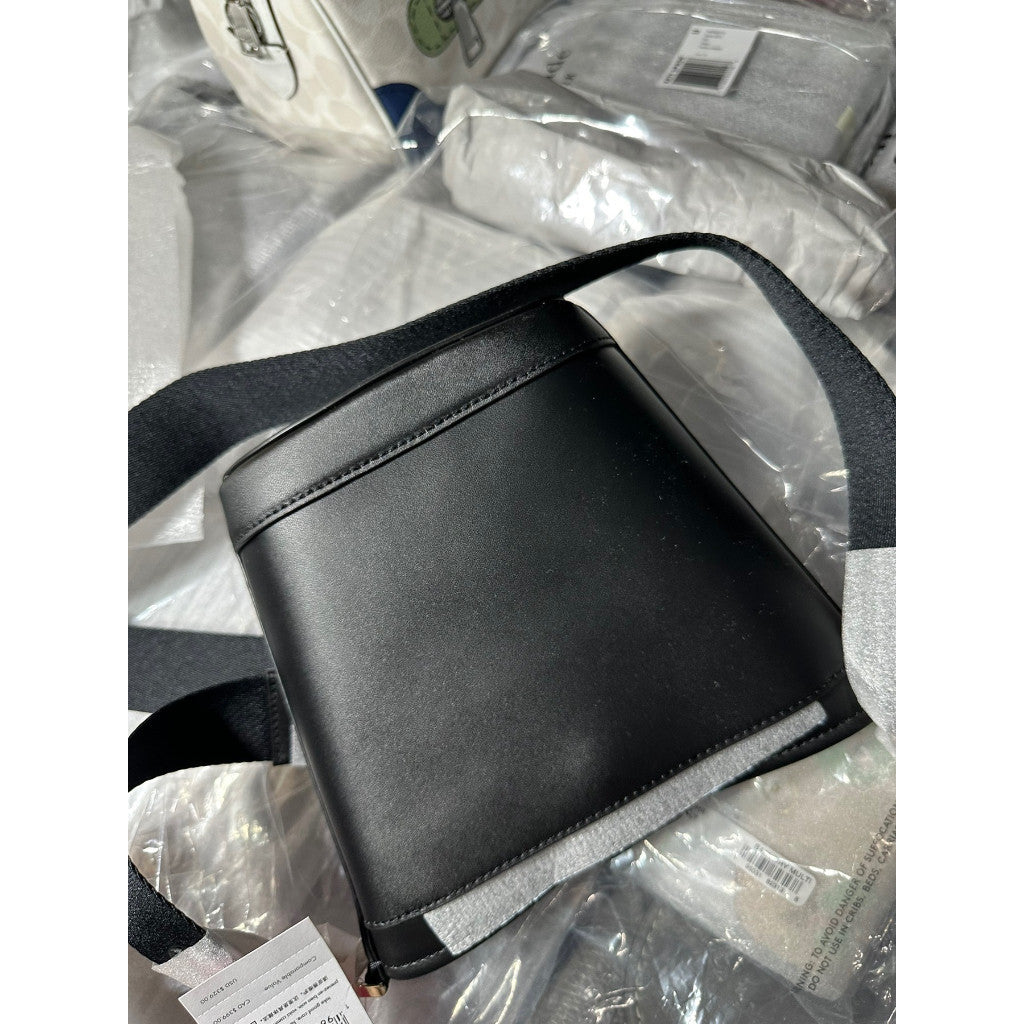 ORIG & IMPORTED KS Audrey Mini Bucket Bag Black