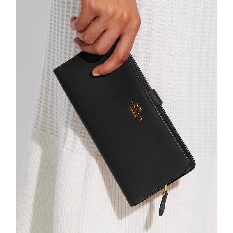 ORIG & IMPORTED CCH Retail Long Slim Wallet Black/Brown