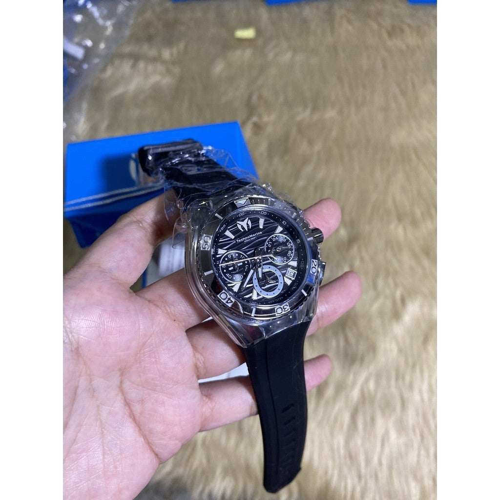 BROKEN BOX TechnoMarine Cruise Star Women's Watch - 40.57mm, Black (TM-120034)