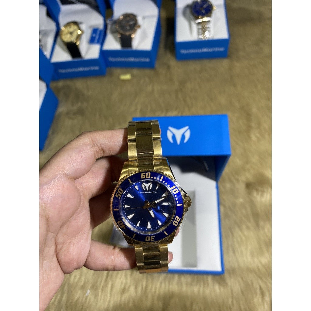 BROKEN BOX TechnoMarine Manta Sea Women's Watch - 38mm, Gold (TM-220110)