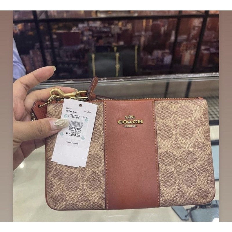 SALE! ❤️  CCH Large Tan Wristlet Retail Wallet 100% ORIG