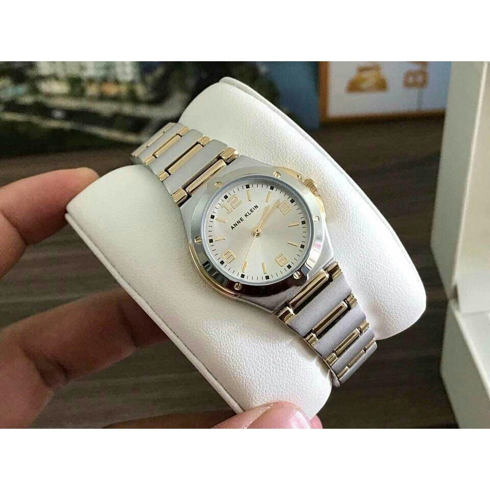 Best Seller! AK Klein Women's Two-Tone Bracelet Watch, 10/8655SVTT