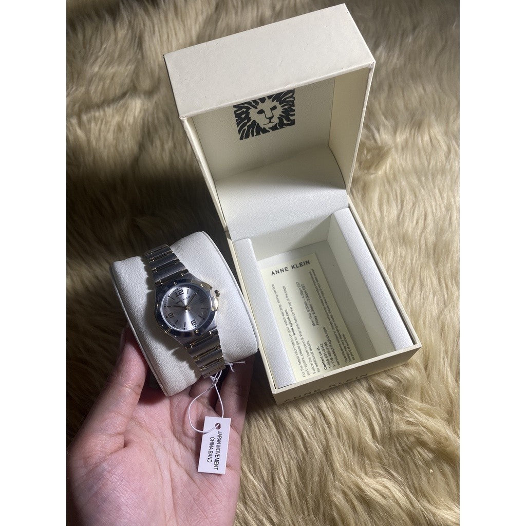 Best Seller! AK Klein Women's Two-Tone Bracelet Watch, 10/8655SVTT