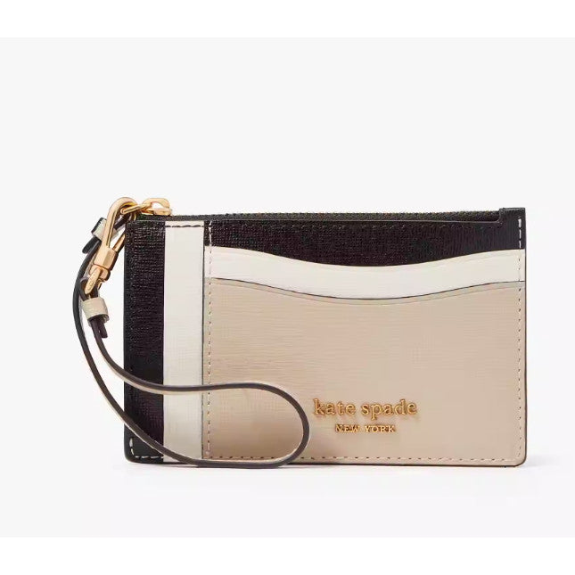 ORIG & IMPORTED KS Retail Morgan Colorblock Card Case Wristlet Small Wallet