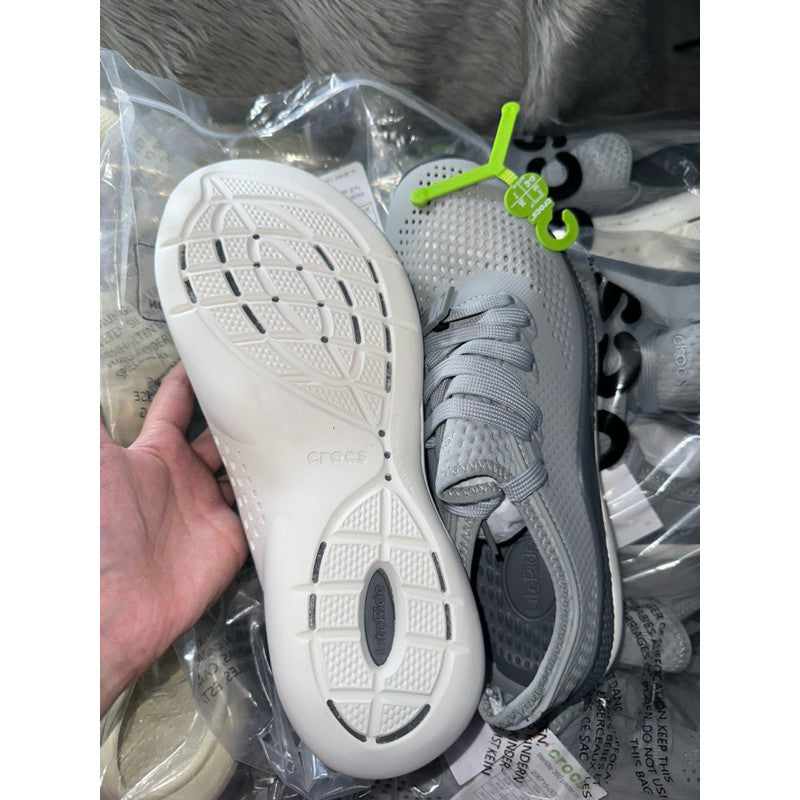 ORIG & IMPORTED Crocs Men’s LiteRide 360 Pacer Shoes in Light Grey