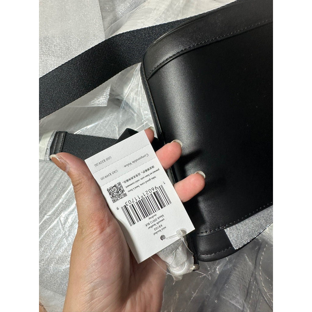 ORIG & IMPORTED KS Audrey Mini Bucket Bag Black