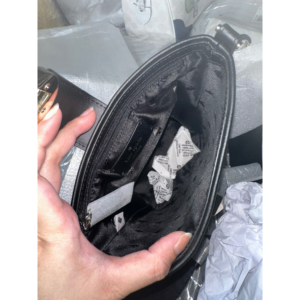 ORIG & IMPORTED KS Audrey Mini Bucket Bag Black