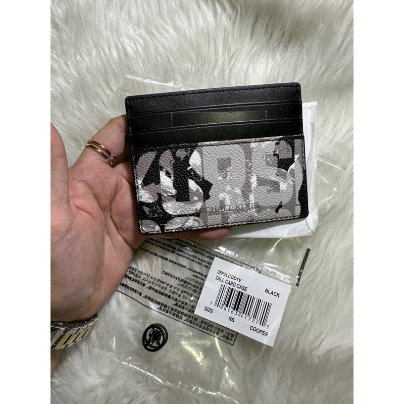 ORIG & IMPORTED MK Cooper Graphic Logo Tall Card Case Men's Wallet
