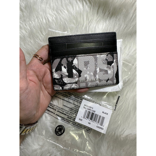 ORIG & IMPORTED MK Cooper Graphic Logo Tall Card Case Men's Wallet