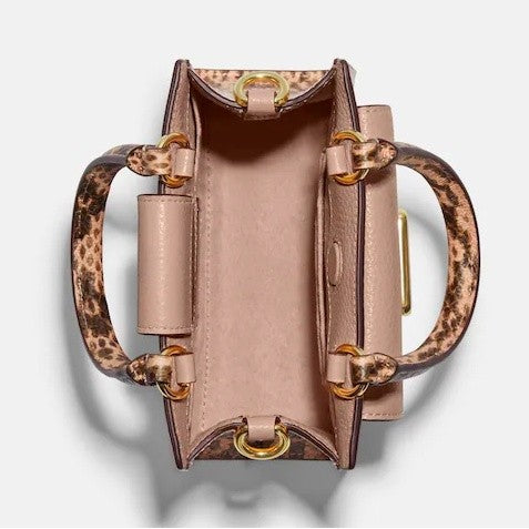 SALE! ❤️  C0ACH Mini Pepper Crossbody Bag in Gold/Shell Pink
