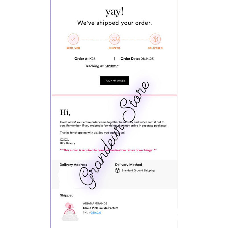 SALE! ❤️ NEWEST Ariana Grande Cloud Pink Perfume 100ml 100% ORIG FROM ULTA USA