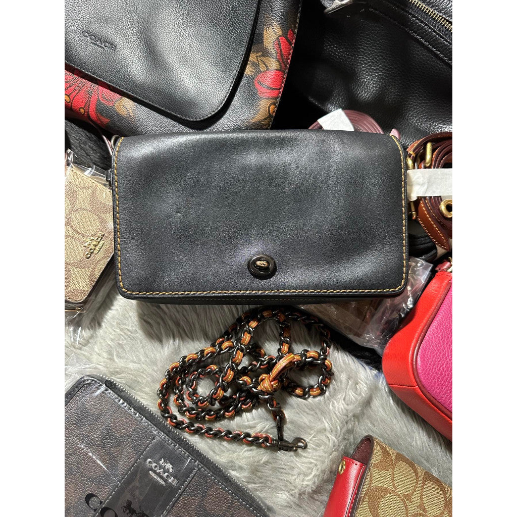 SALE! ❤️ ORIG & IMPORTED CCH Dinky Black Retail Small Clutch Bag