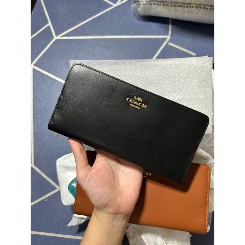 ORIG & IMPORTED CCH Retail Long Slim Wallet Black/Brown
