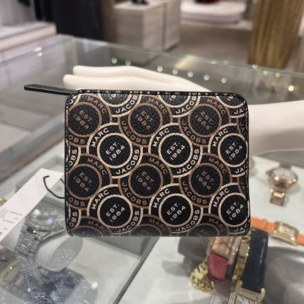 ORIG & IMPORTED MJ Logo Compact Bifold Wallet Black Multi